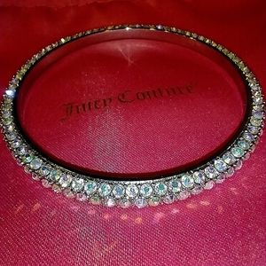 SOKD! Juicy Couture Aurora Borealis (Multicolored) Pave Bangle Bracelet